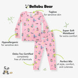 Skater Kitty Kids Bamboo Pajamas