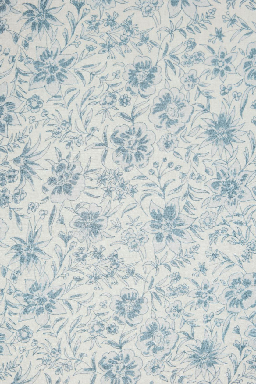 Harper Top in Floral Blues