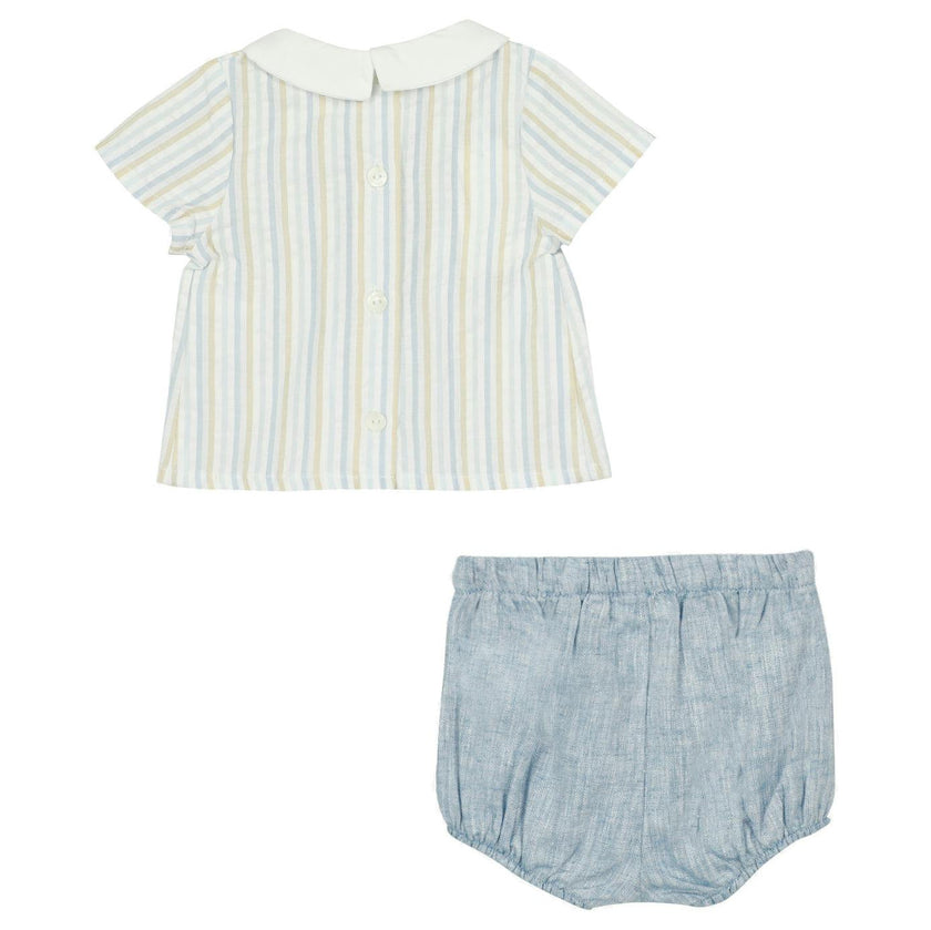 TARTINE ET CHOCOLAT Coastal Stripe Baby Set