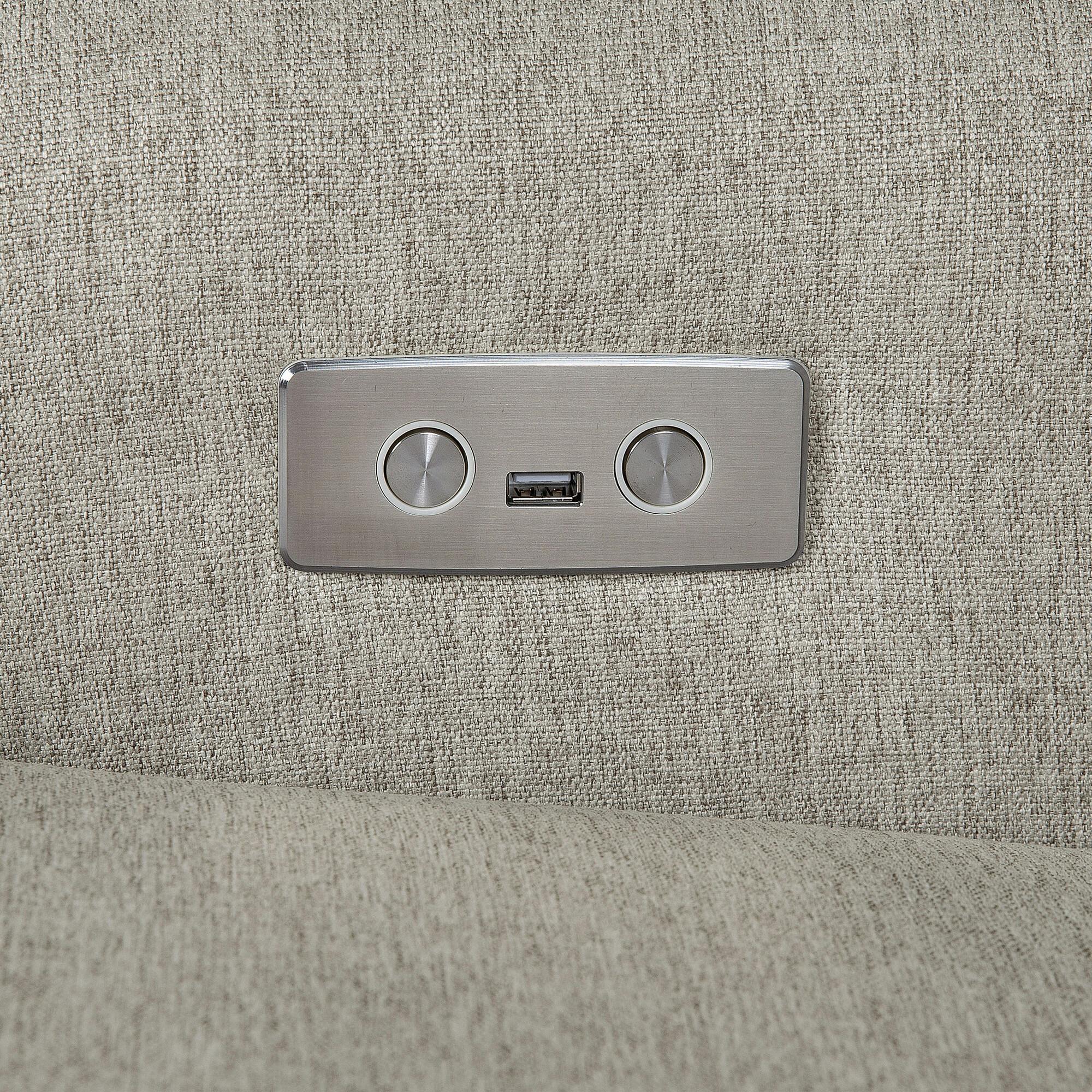Harbour Electronic Recliner And Swivel Glider