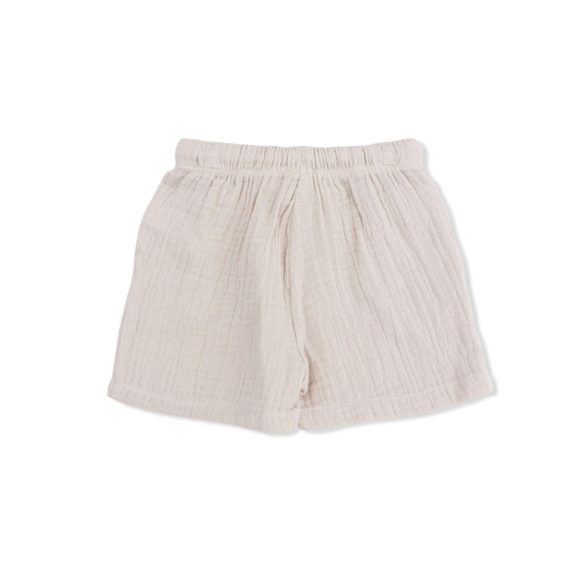 Solid Muslin French Oak - Casual Short
