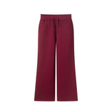Tween Girls Quilted Lounge Pant | Berry Pink