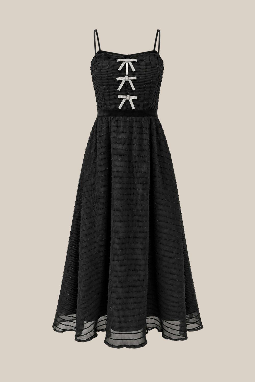 Justina Dress in Black