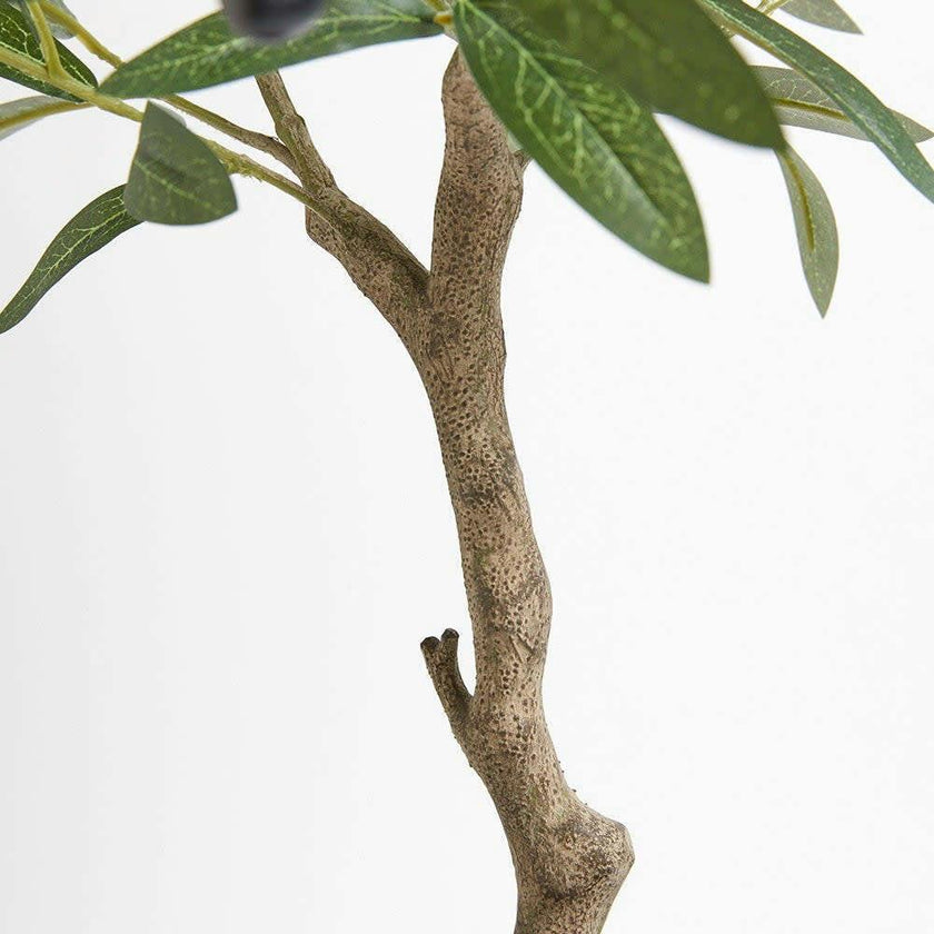 Artificial Olive Topiary Tree with Mediterranean Pot