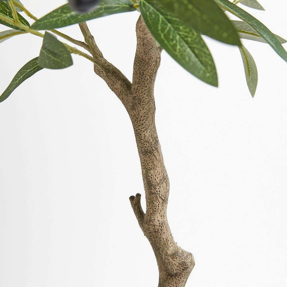Artificial Olive Topiary Tree with Mediterranean Pot
