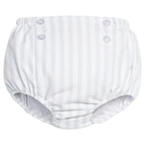 Button Front Diaper Cover - Savannah Stripe