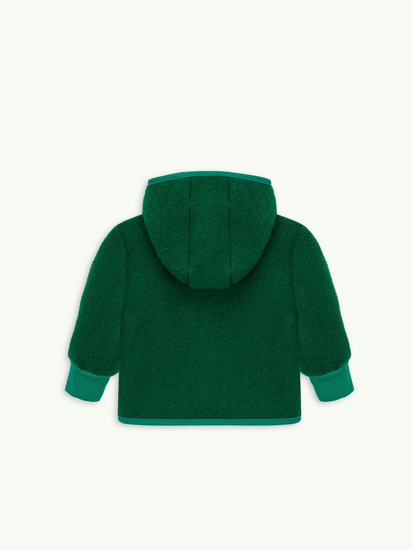 children's wool jacket - forest green