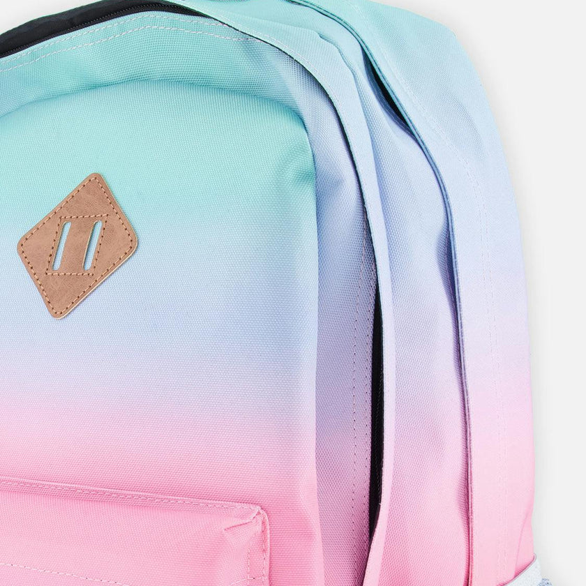 Little Girl Gradient Practical Spacious Organized Backpack