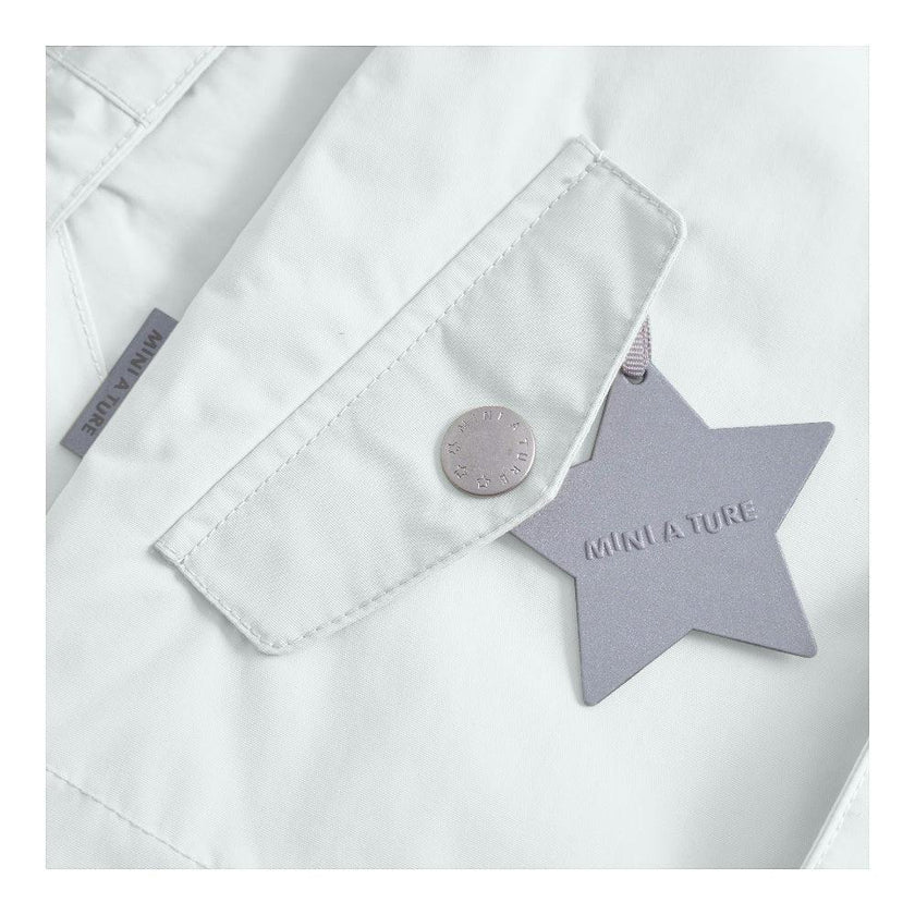 MINI A TURE MATWALLY Spring Jacket. GRS - Blue Metal