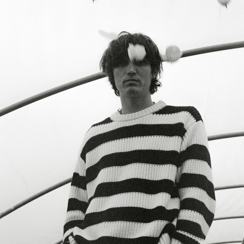 Musa Men Jumper Summer Midnight Knit Stripes