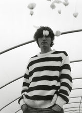 Musa Men Jumper Summer Midnight Knit Stripes