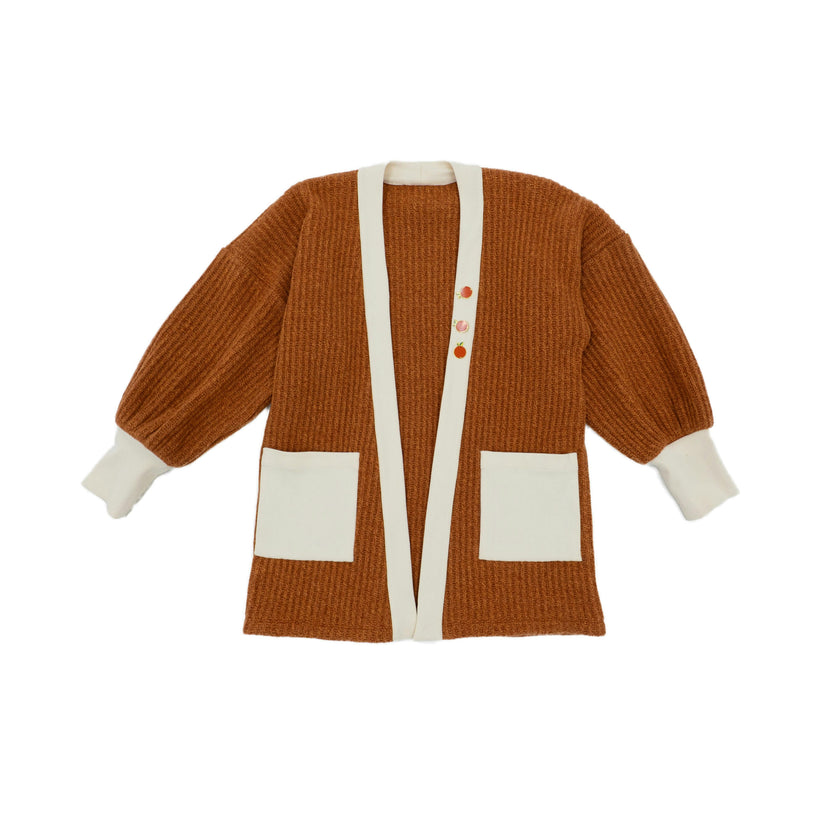 LOL Surprise! x Strawberry Shortcake Orange Blossom Cozy Knit Cardigan