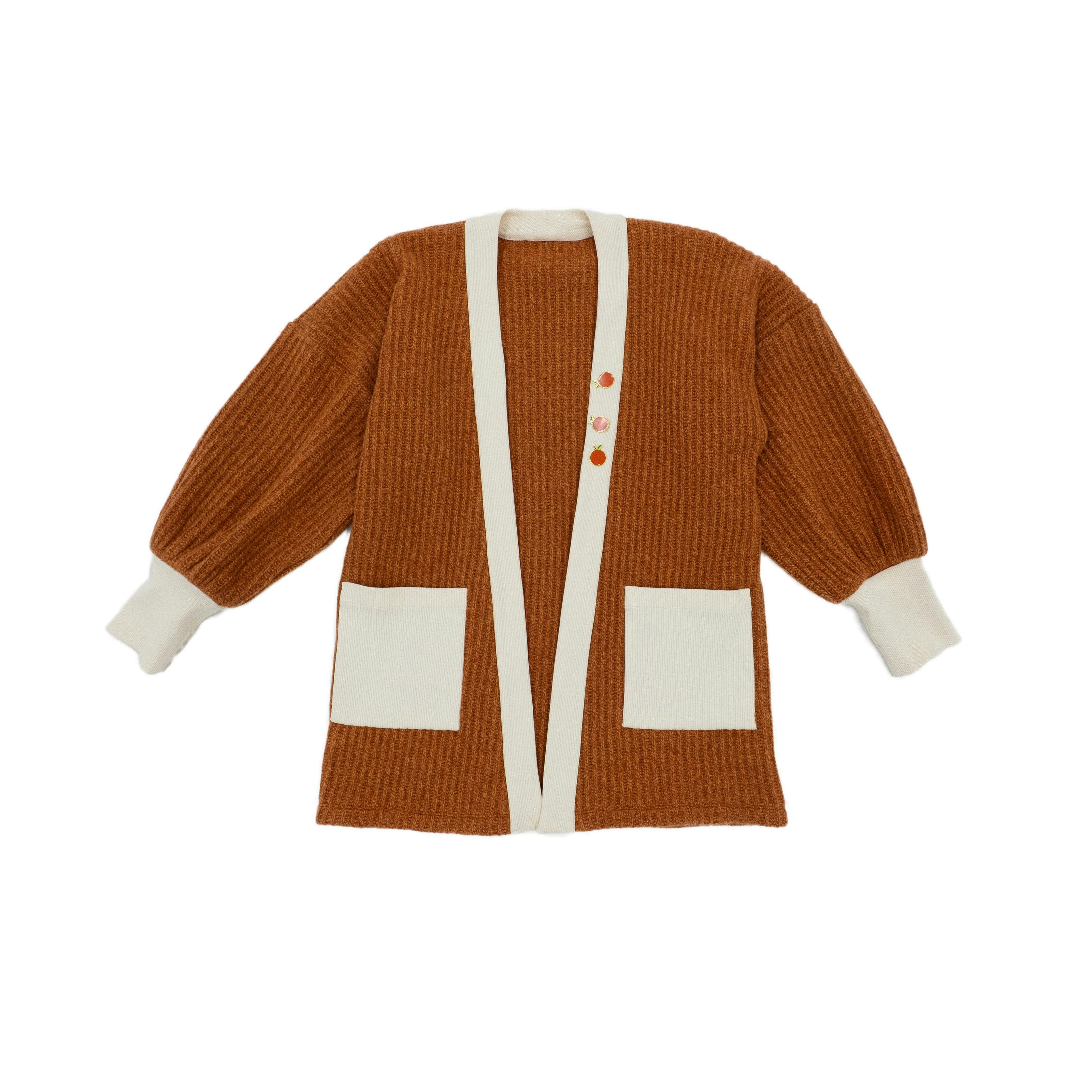 LOL Surprise! x Strawberry Shortcake Orange Blossom Cozy Knit Cardigan