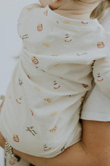 Modal Pajama Set in Petit Déjeuner