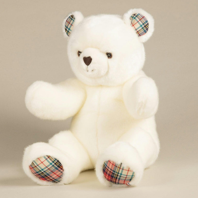 Robert the Bear | White | Scottish Print
