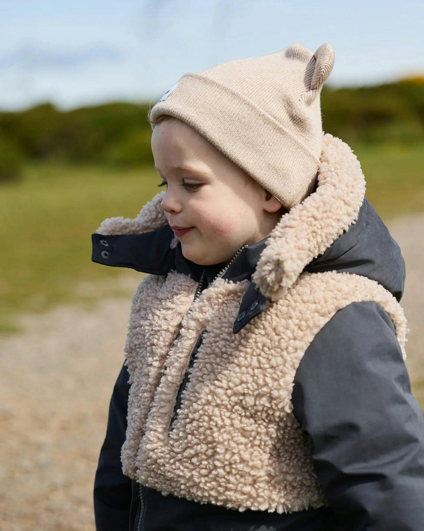 Bear Beanie • Heather