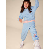 Going Places Elastic Waist Drawstring Pocket Joggers, Blue