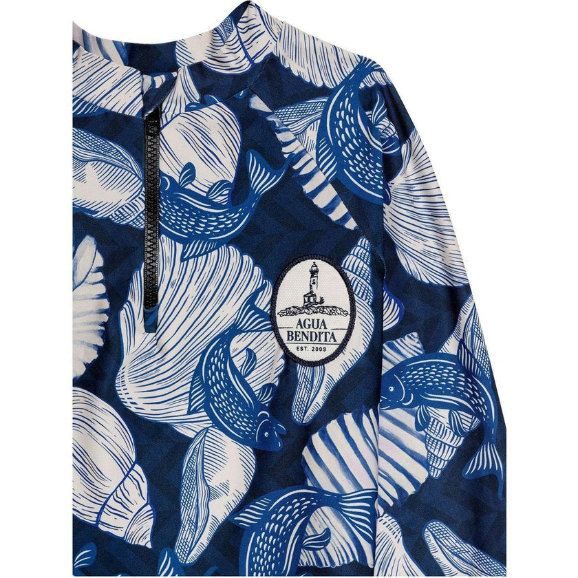 Noah Kids’ Rashguard, Blue