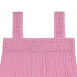 girls blush drop waist dress