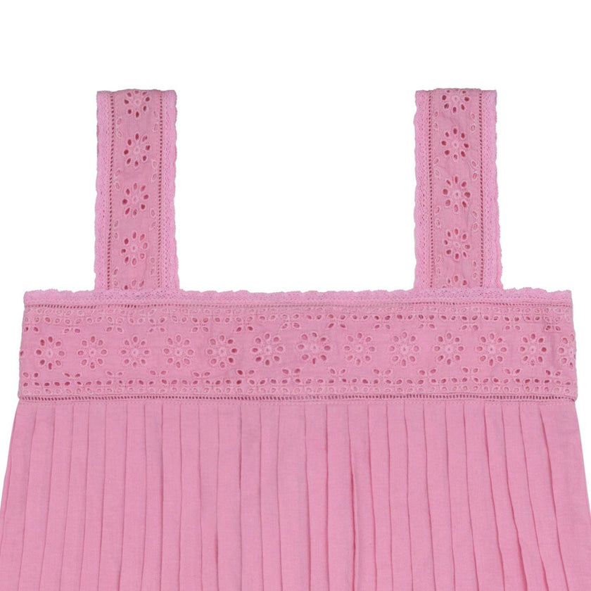 girls blush drop waist dress