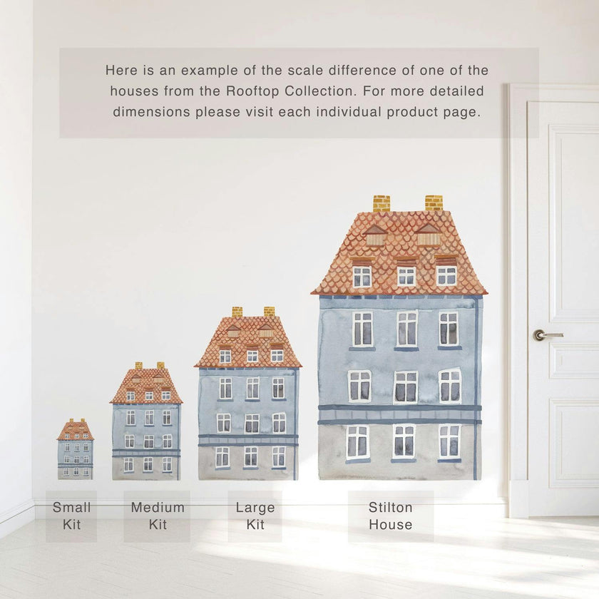 Stilton House • Peel-and-Stick Wall Decals