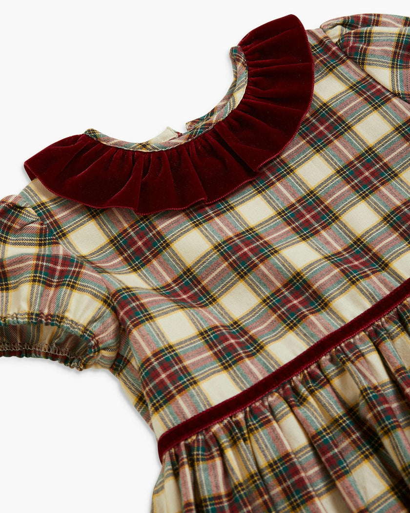Raisin Dress Tartan Check