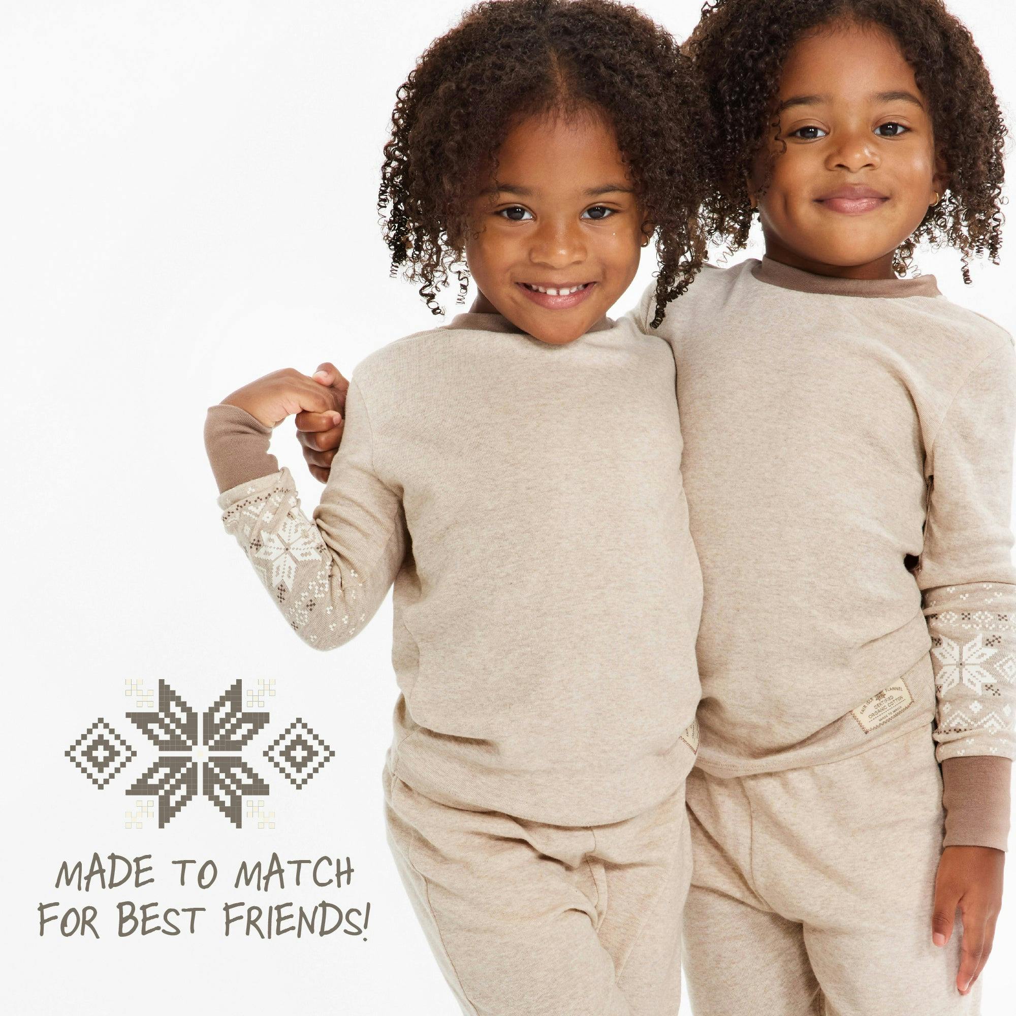 FAIR ISLE + FLANNEL Matching Family Christmas Pajamas