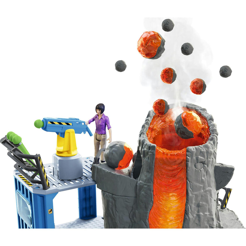 Schleich Dinosaurs: Volcano Expedition Base Camp - 60 pc Playset