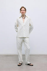 Camelia Woman Blouse Pure Cloud Denim