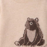 BONPOINT Almire Teddy Pullover - Beige Chine