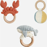 Teether Set - Whale Crab and Beach Ball