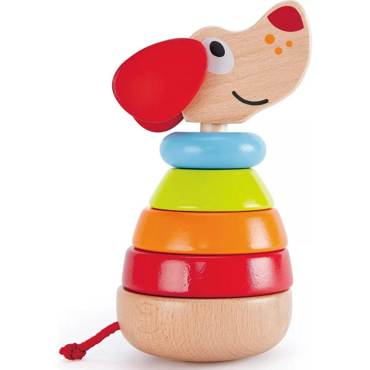Hape: Pepe Sound Stacker - 6pc Wooden Toy