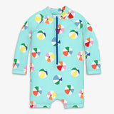 Clearance baby one-piece rash guard in beach balls