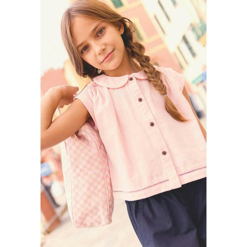 BONTON Gelato Pink Lorelei Blouse