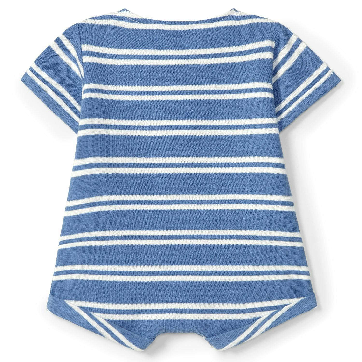 LARANJINHA Striped Sailor Shortie - Blue