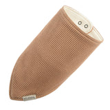 Tawny Rose Waffle Kerchief Bib