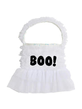 White BOO! Handbag For Girls