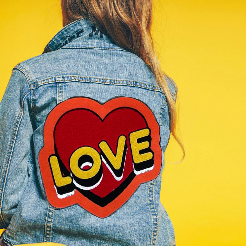 LOVE Denim Jacket - Unisex for Boys and Girls