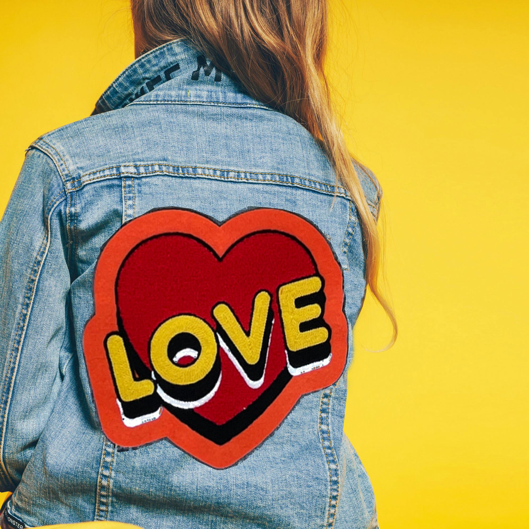 LOVE Denim Jacket - Unisex for Boys and Girls