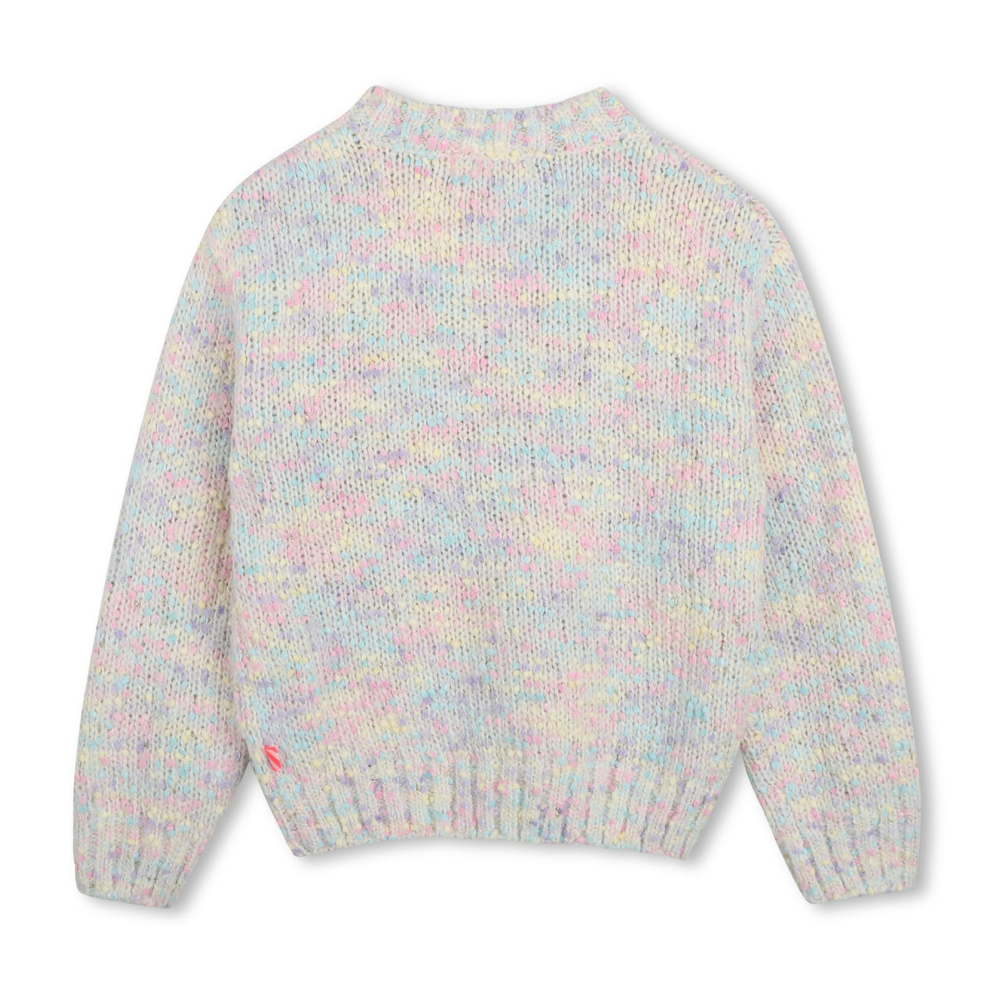 Multicolor Fancy Knit Sweater