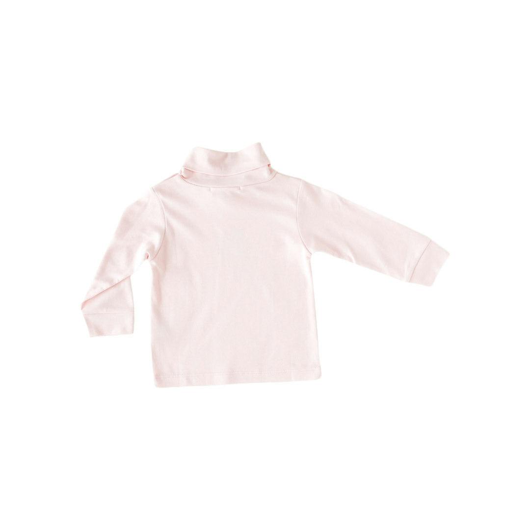 Solid Peach Turtleneck