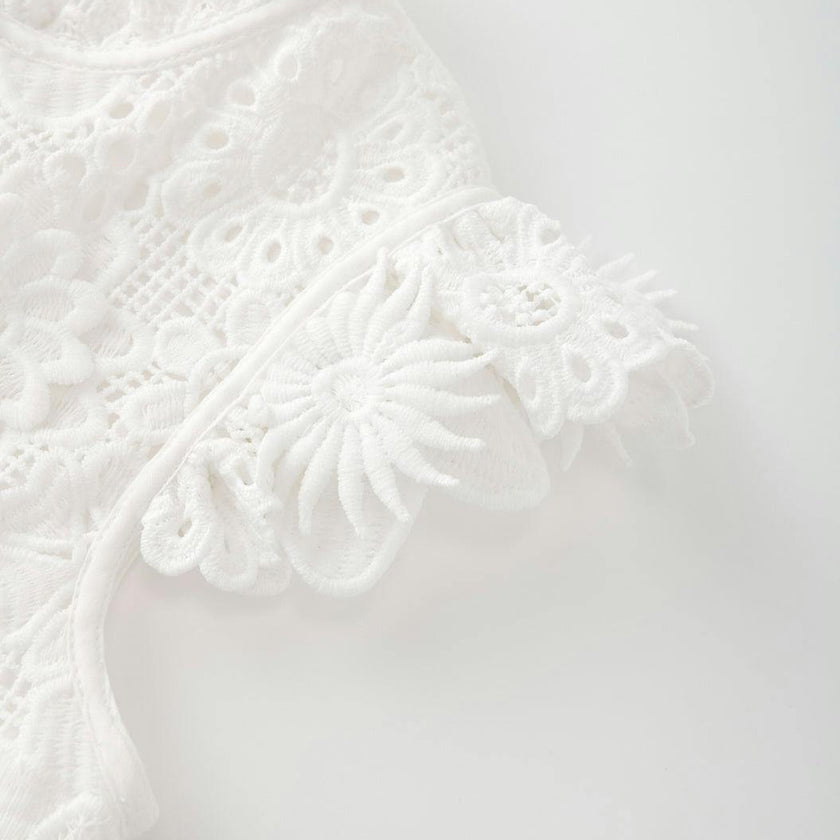 Lucinda Embroidered Mini Dress