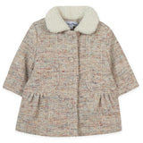 Baby Collared Front Pocket Button-Down Pea Coat