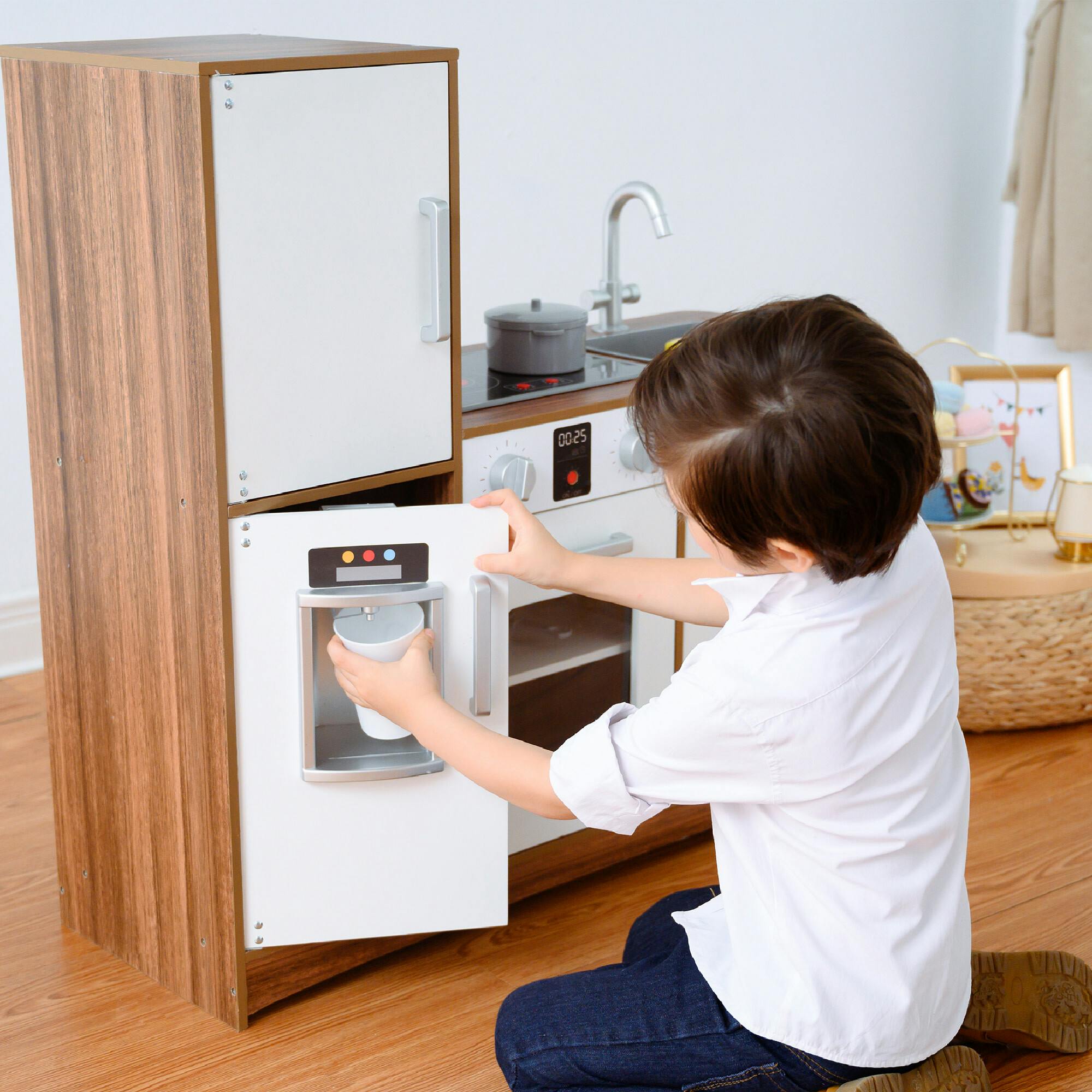 Little Chef Palm Springs Classic Kids Play Kitchen With Accessories