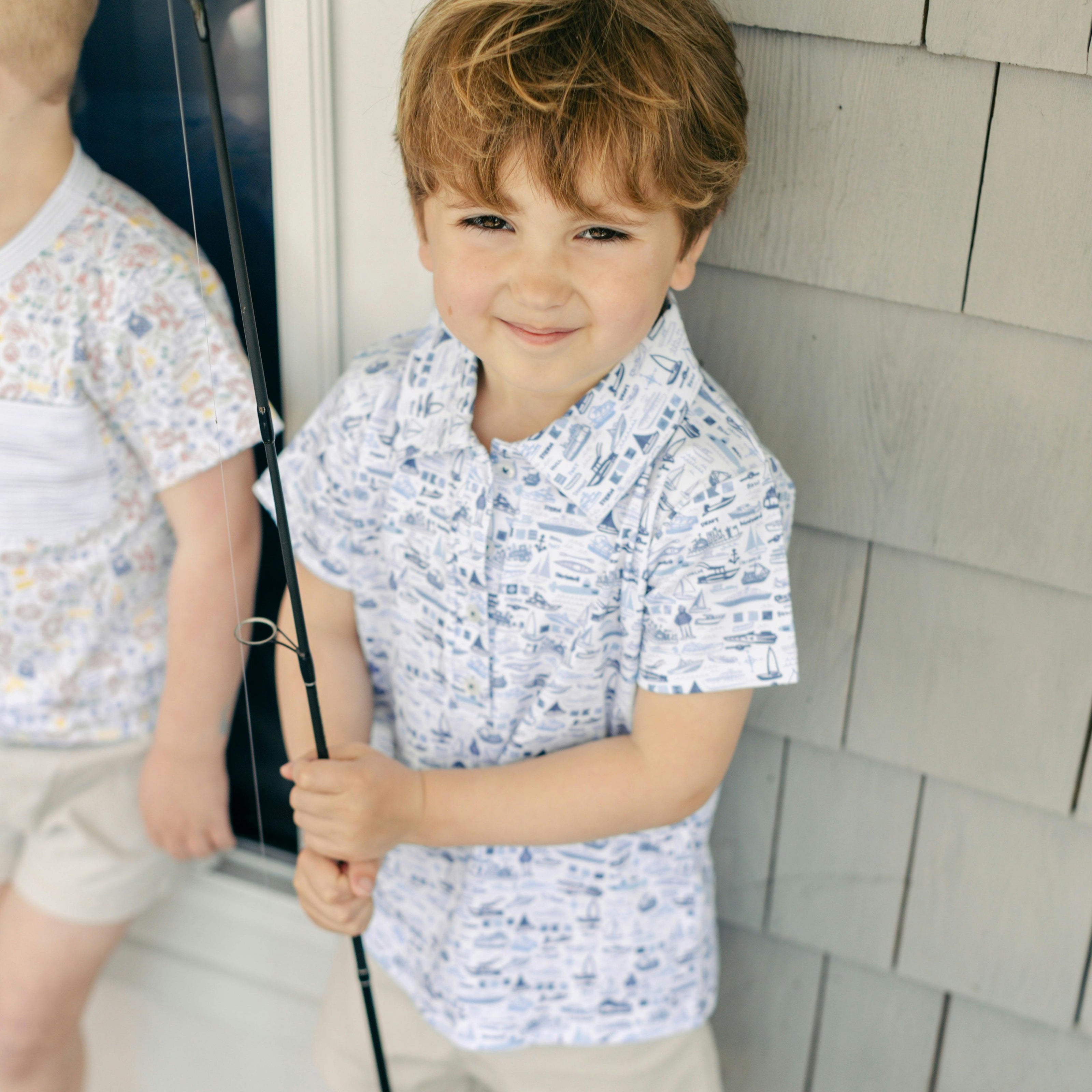 Stars & Stripes Boy's Polo Shirt