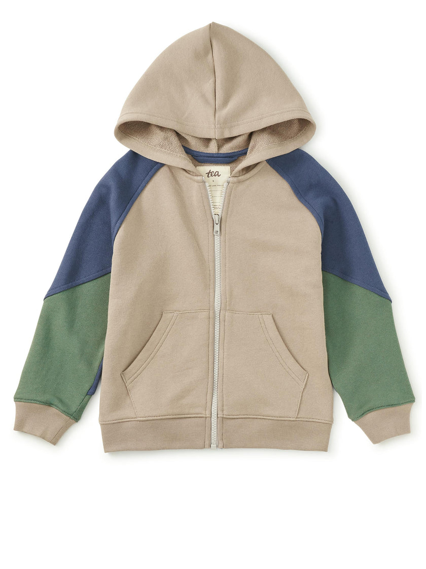 Colorblock Hoodie, Mist