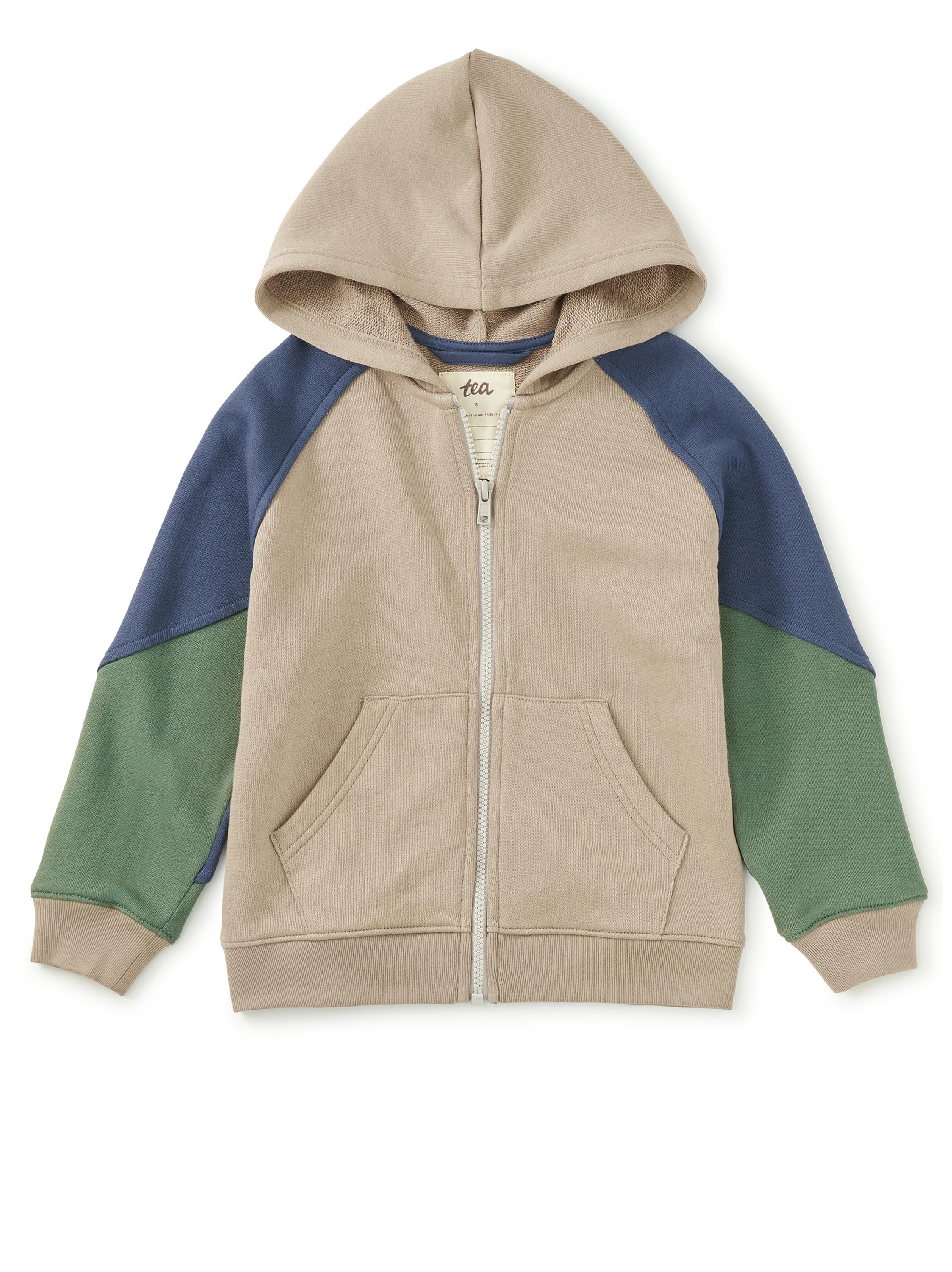 Colorblock Hoodie, Mist