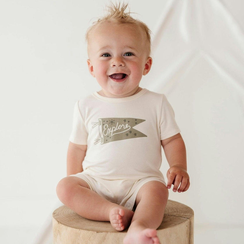 Tee Romper Americana Balloon