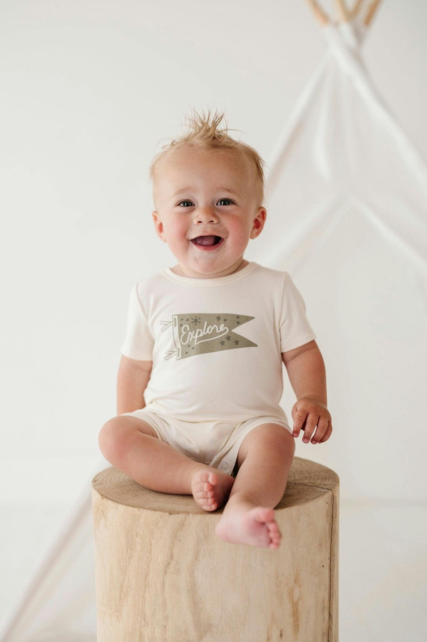 Tee Romper Americana Balloon