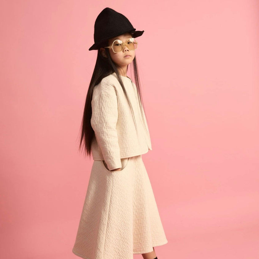Dune Circle Skirt Cream